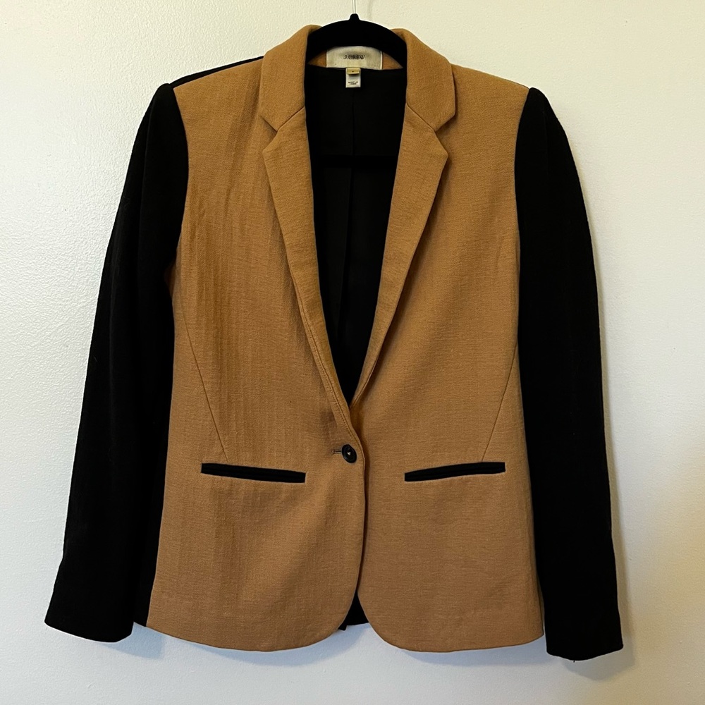 J.Crew Two Toned Blazer, Small Size 0